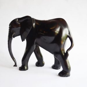 Ebony Wood Elephant