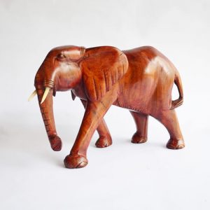 Ticking Wood Elephant